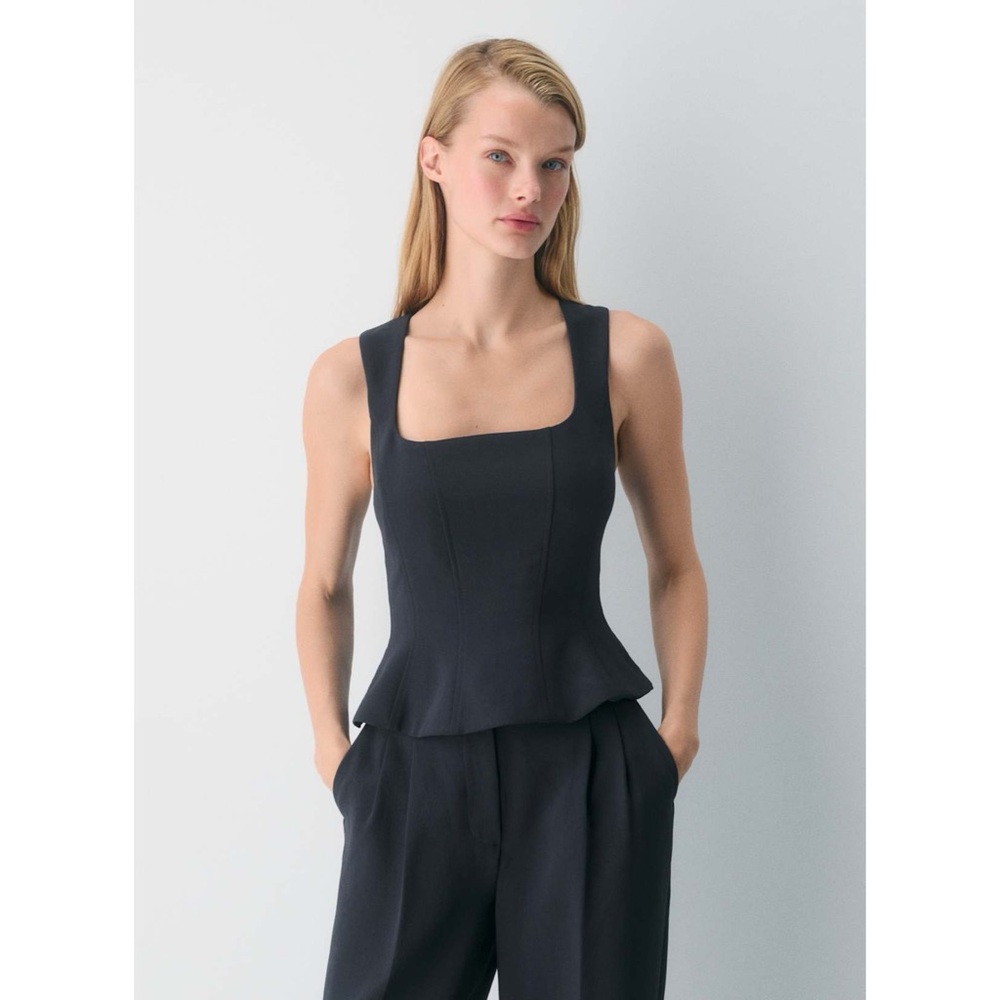 Wilfred Rhodora Bustier Dark night navy 2xs, m